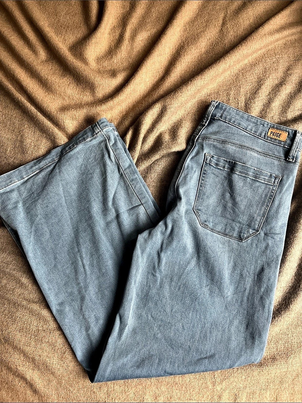 Paige Genesee Straight Leg Jeans in Blue Waist 29